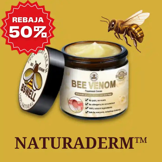 Crema NaturaDerm™ con veneno de abeja 100% natural