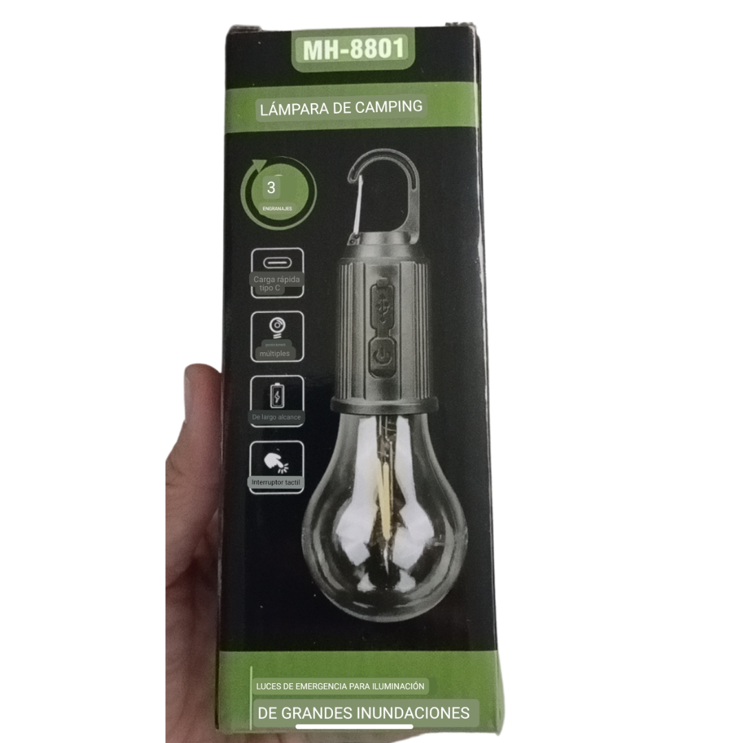 LightMaster®- 💡2X1 Bombilla Portátil Recargable🎁Compra 1 LighMaster y te Regalamos Otro🎁