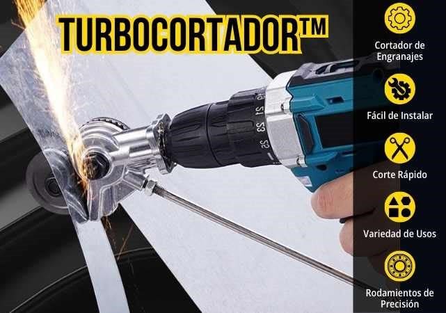 KIT TurboCortador de Láminas™ para taladro ✅ Preciso, Seguro y Fácil 🔒 Universal