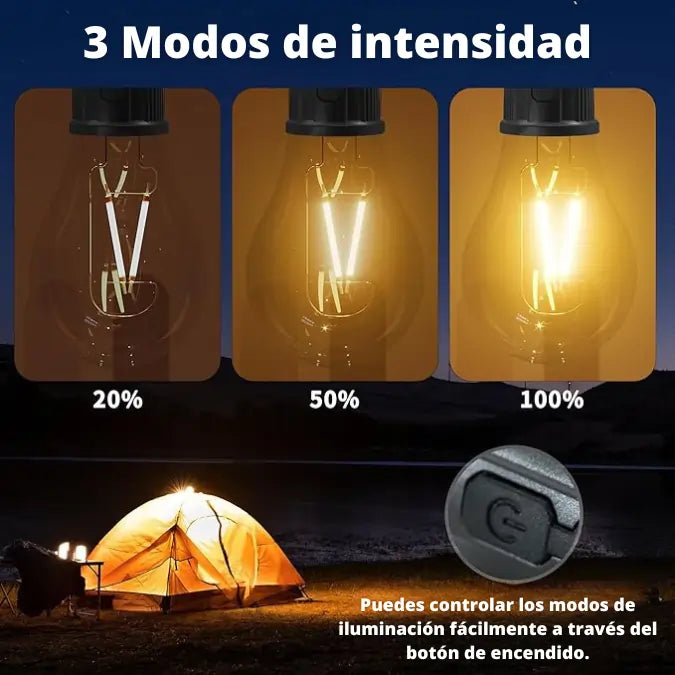 LightMaster®- 💡2X1 Bombilla Portátil Recargable🎁Compra 1 LighMaster y te Regalamos Otro🎁