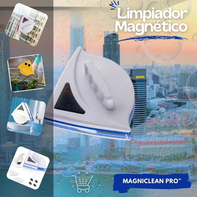 MagniClean Pro™-🫧¡Limpia tus ventanas sin miedo a las alturas!🪟Limpiador Magnético🧽