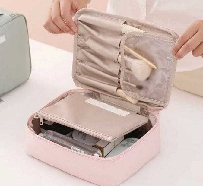 Cosmetiquera Deluxe™+🎁Mini joyero🌸llévalos donde quieras😍
