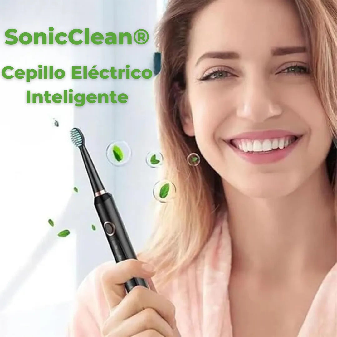 ✨ SonicClean®-🦷¡Obtén una sonrisa más brillante Con el cepillo de dientes eléctrico sónico!😁