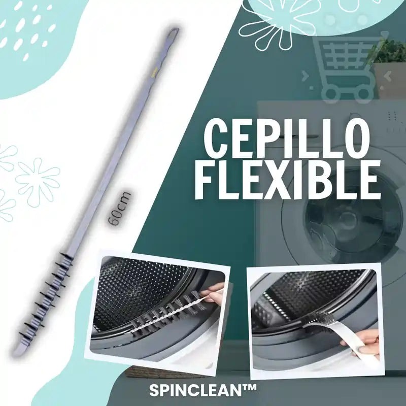 ✨SpinClean™️🌀¡El Cepillo Todo Terreno para tu lavadora y secadora!💧Despídete de la Suciedad Oculta