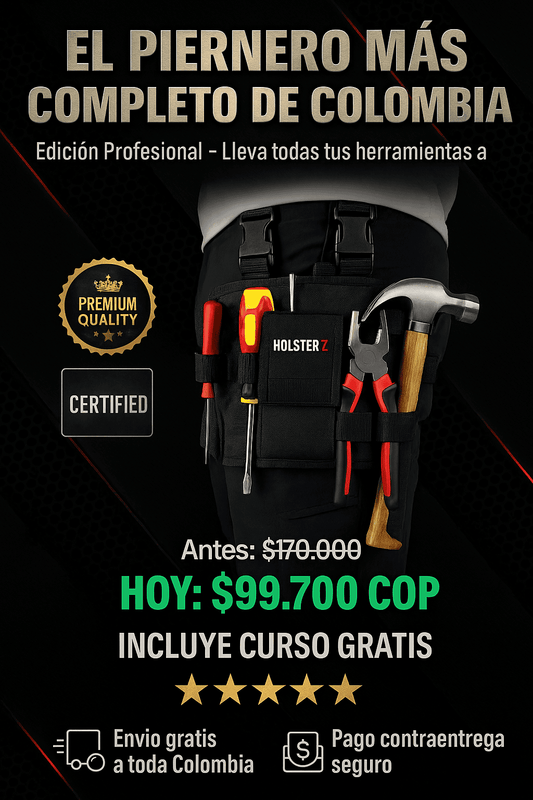CINTURON - PIERNERO DE HERRAMIENTAS