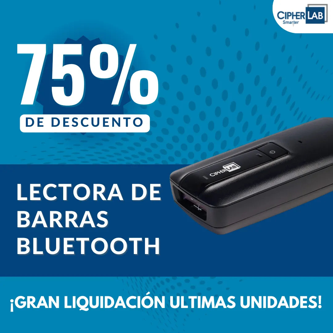 🔥¡Gran Liquidación!🔥Lector de Código de Barras Bluetooth✨no te quedes sin la tuya