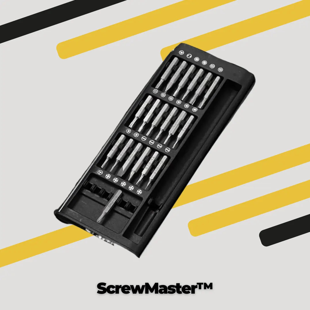 ScrewMaster™ GRATIS🎁Video Curso de Computadores🔩Juego de Destornilladores 24 en 1🧰desarma lo que quieras donde quieras😉