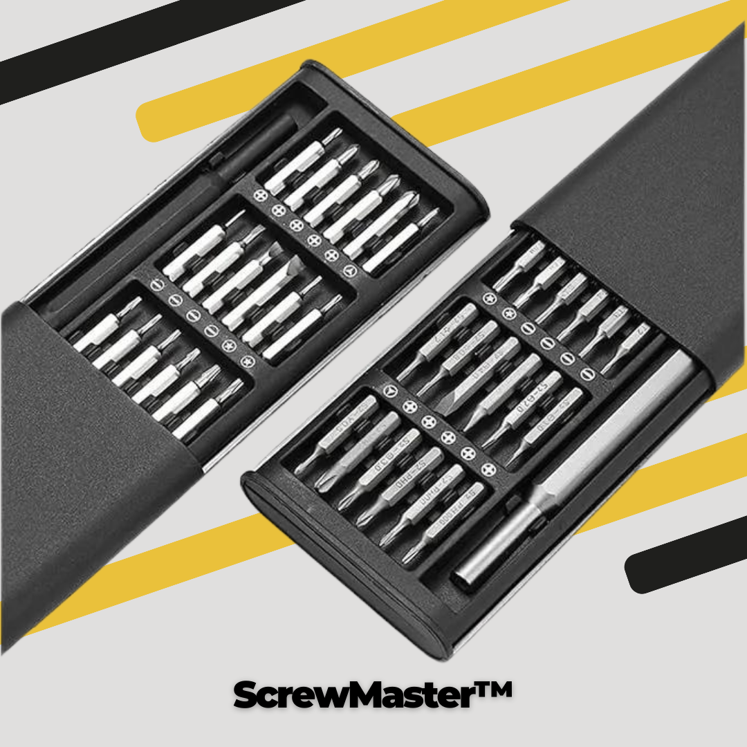 ScrewMaster™ GRATIS🎁Video Curso de Computadores🔩Juego de Destornilladores 24 en 1🧰desarma lo que quieras donde quieras😉