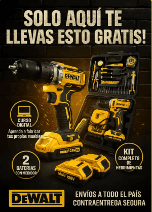kit de Taladro DEWALT Alto rendimiento
