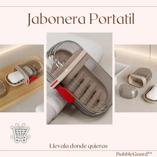 BubbleGuard™️🧼¡Proteger y llevar tu Jabón ha donde quieras!✨La Jabonera Portátil Que Siempre Quisiste🔥