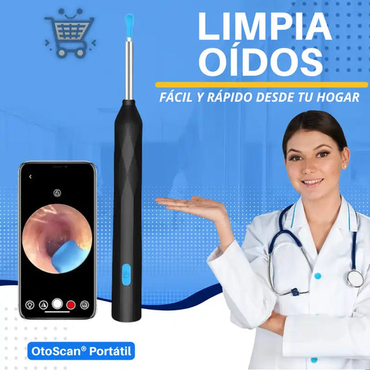 OtoScan® Portátil 👂🏼-Tecnología Avanzada Para Un Cuidado Auditivo🌟¡No uses mas copitos!🤨