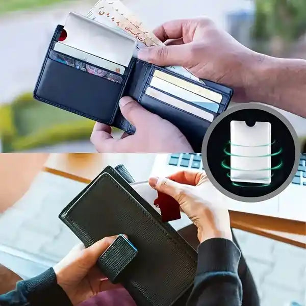 🛡️¡Bloquea el Robo Electrónico!🗃️Porta Tarjetas RFID💳 🎁Paga 5 y Lleva 10 SafeGuard®🎁