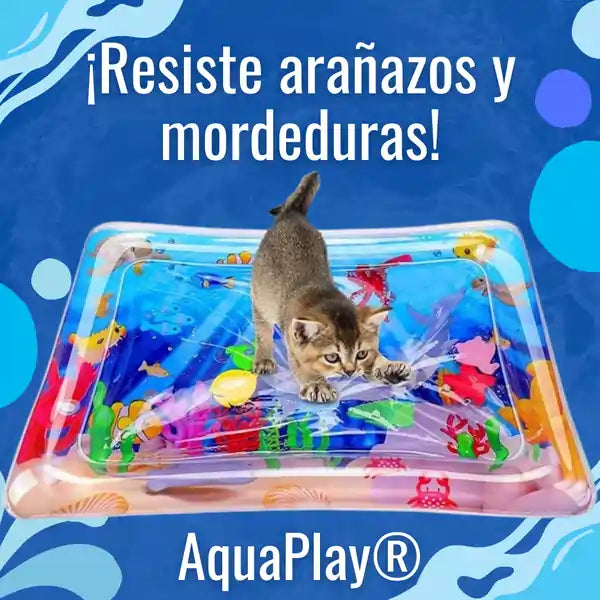 AquaPlay® -🐶Tapete Interactivo para Mascotas🐱¡Diversión Garantizada para tus Mascotas!🐾