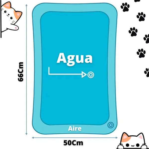 AquaPlay® -🐶Tapete Interactivo para Mascotas🐱¡Diversión Garantizada para tus Mascotas!🐾