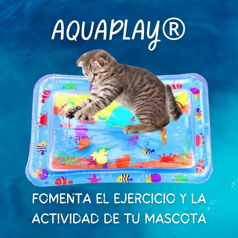 AquaPlay® -🐶Tapete Interactivo para Mascotas🐱¡Diversión Garantizada para tus Mascotas!🐾