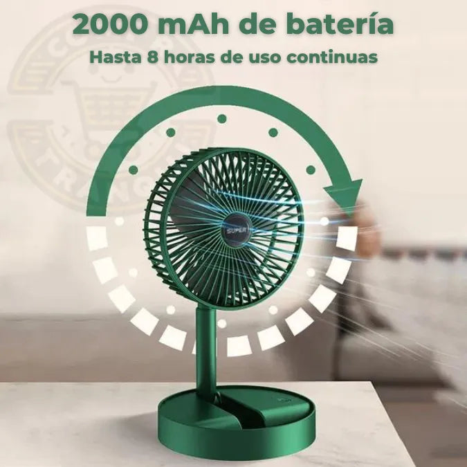 BreezeBuddy®-😊Ventilador de Mesa Plegable🌬️La frescura portable🍃