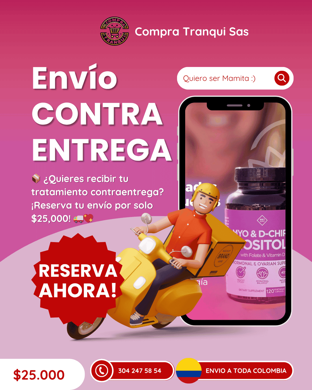 Pago ContraEntrega INOSITOL