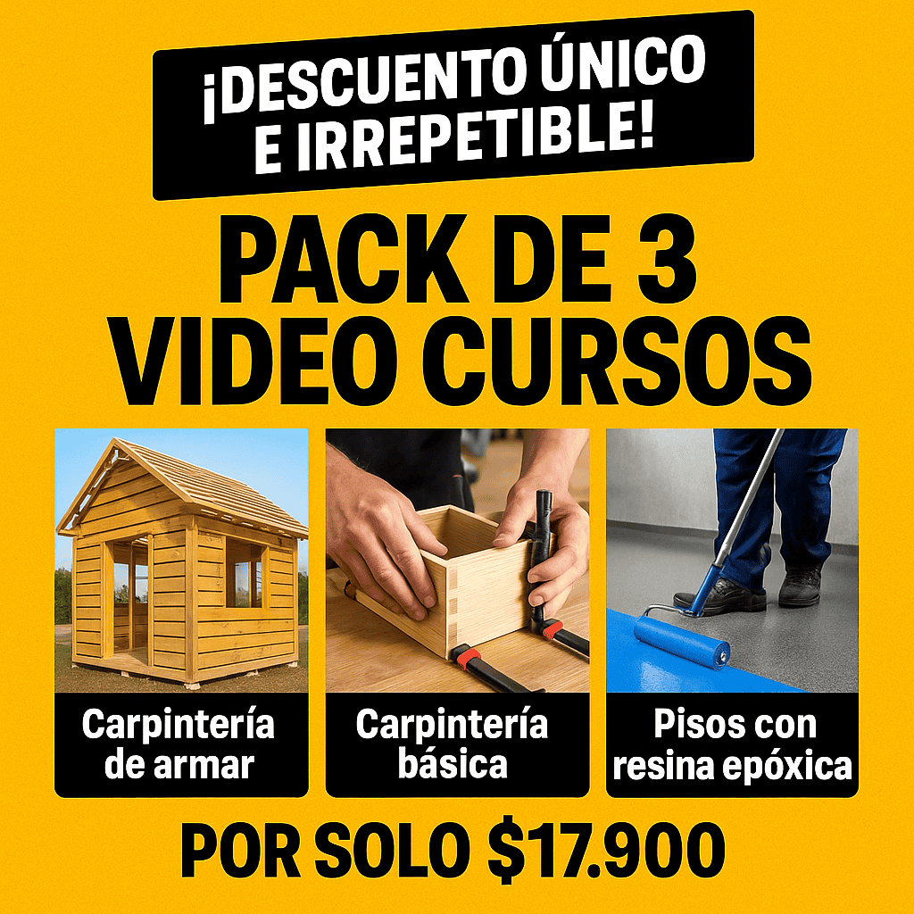 Pack completo de cursos taladro