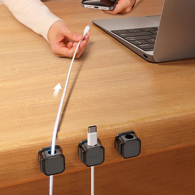 🧲 Organizador Magnético Pro MagicClip®🧲 - 🎁Pague 2 lleve 5🎁 ¡Ordena tus cables en Segundos! 🌟