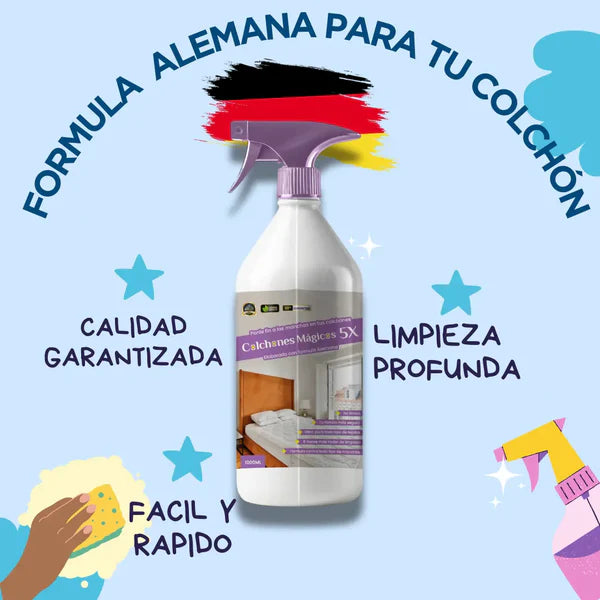 ✨ Quita manchas Grande Nueva Formula Alemana 🇩🇪 [Actived Enzimed™ 500ML] 🫧 Limpieza en seco en menos de 5 minutos 🫧